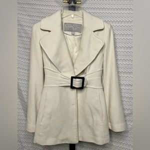 Cream Colored Jessica Simpson Peacoat